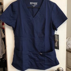 Grey’s Anatomy 3pkt mock wrap